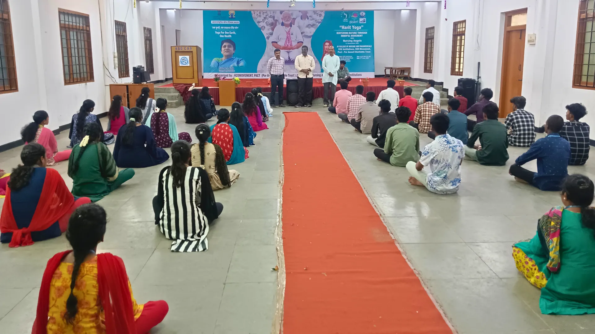 Indoor Harit Yoga workshop and seminar